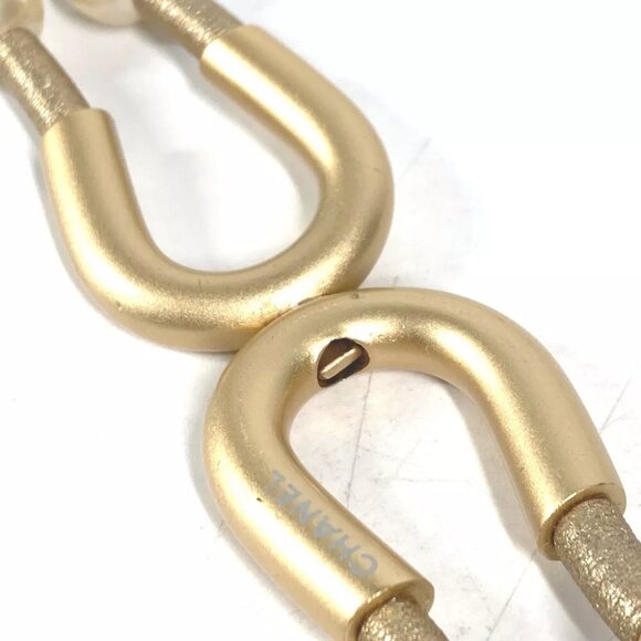 CHANEL 01C Faux pearl double belt Accessories belt Faux pearl Gold main image 12